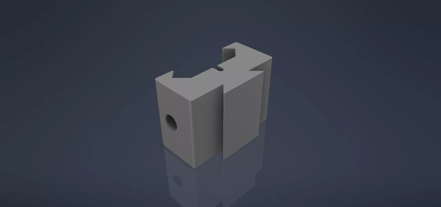 Adaptador de Trilho 20x11mm Rail Adapter 3D print model