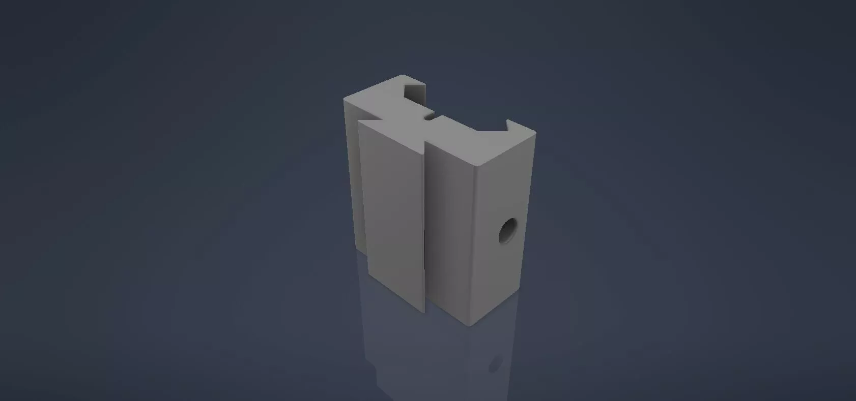 Adaptador de Trilho 20x11x30mm Rail Adapter 3D print model