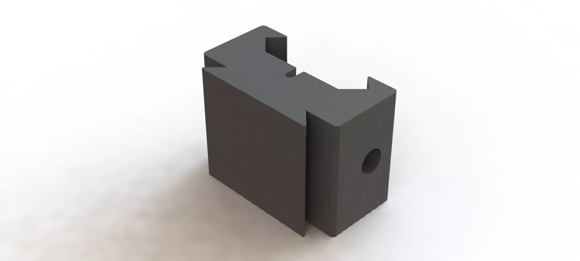 Adaptador de Trilho 20x20mm Rail Adapter 3D print model