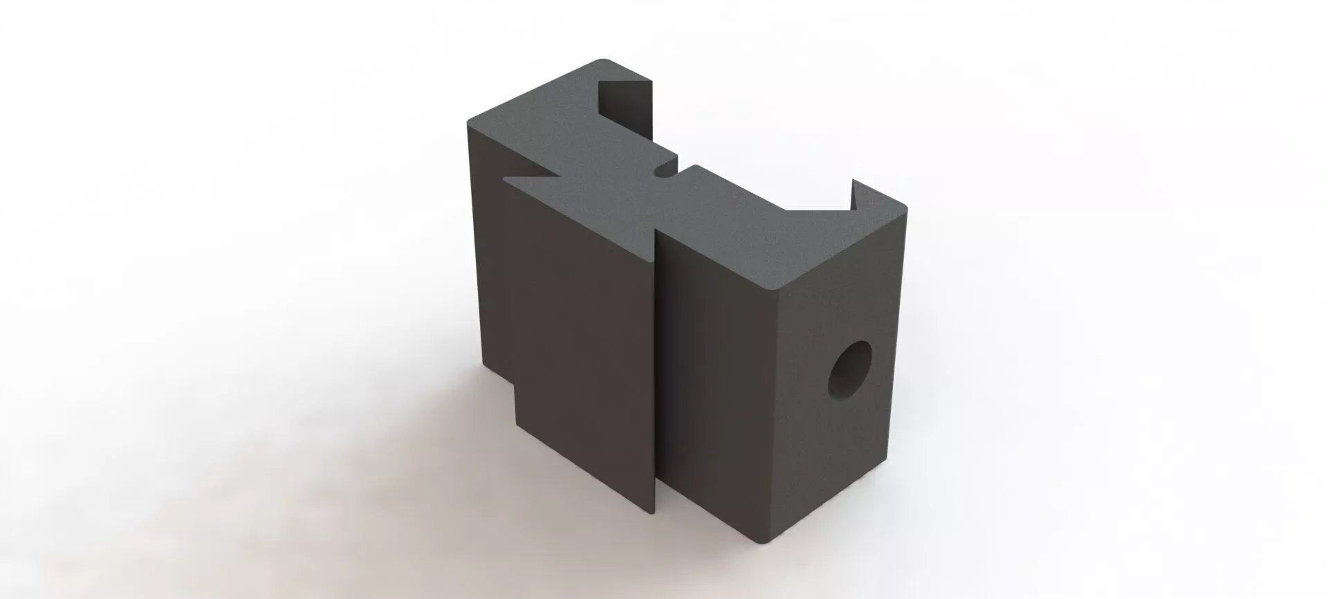 Adaptador de Trilho 22x11mm Rail Adapter 3D print model