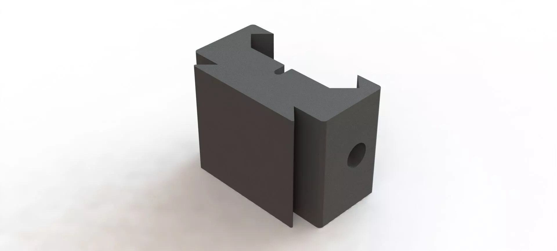 Adaptador de Trilho 22x20mm Rail Adapter 3D print model