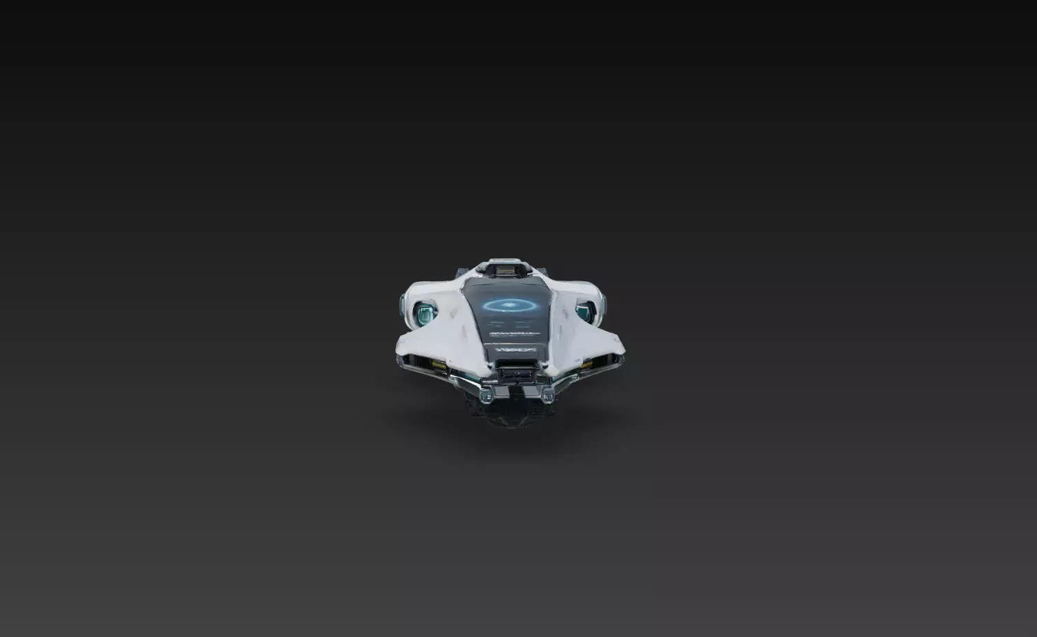Sci-Fi Recon Scout Drone Ship 3D Print STL 3D print model