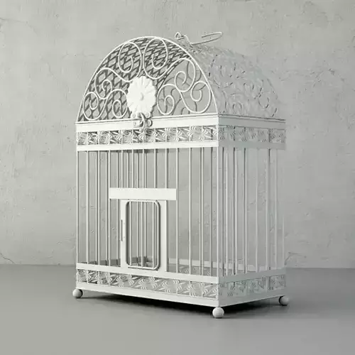 Belinita Decorative Cage by ZARA HOME 3D model