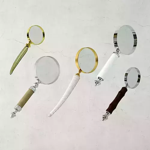 Decorative Magnifying Glasses by ZARA HOME 3D model