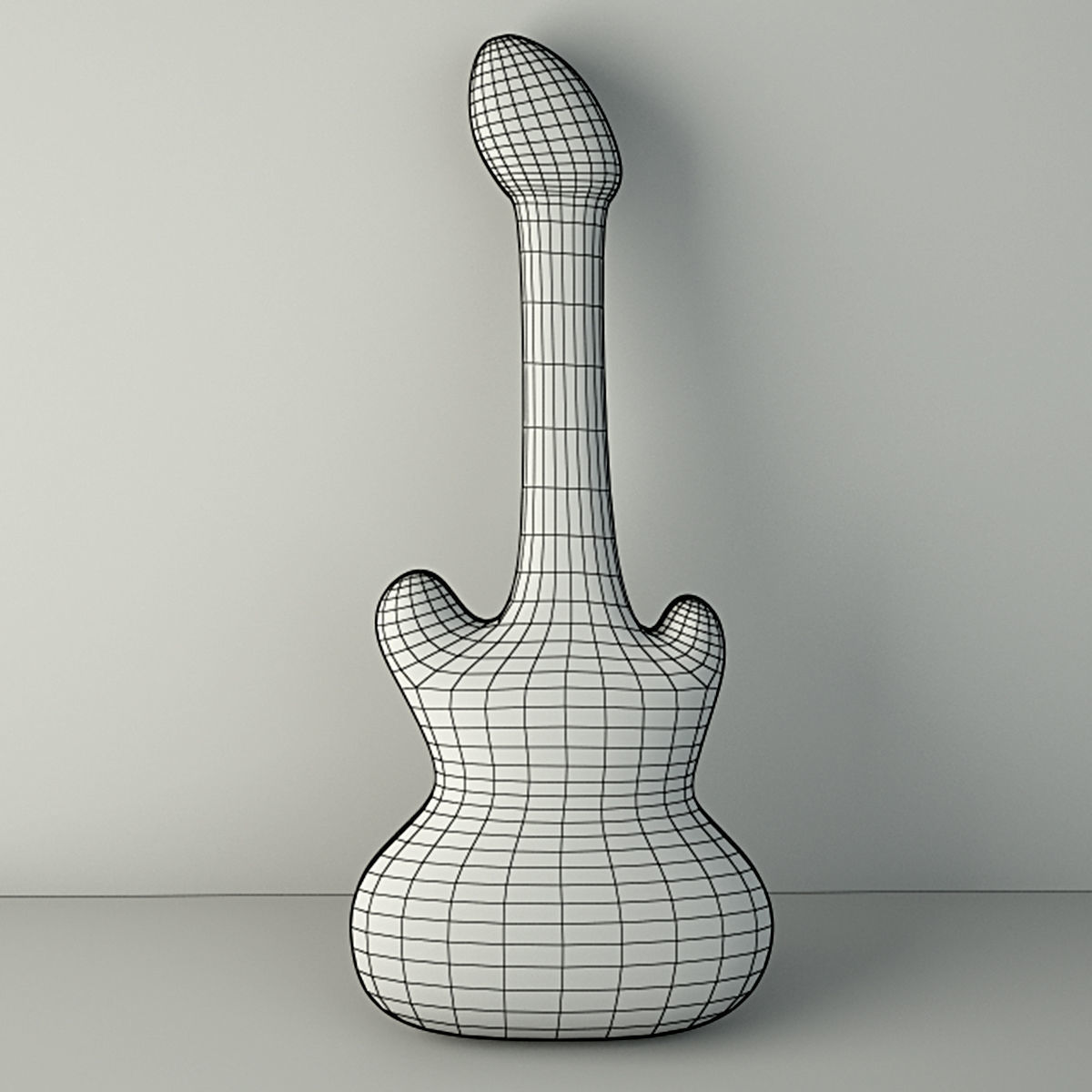 Guitar Soft Toy by HM Home 3D model_3