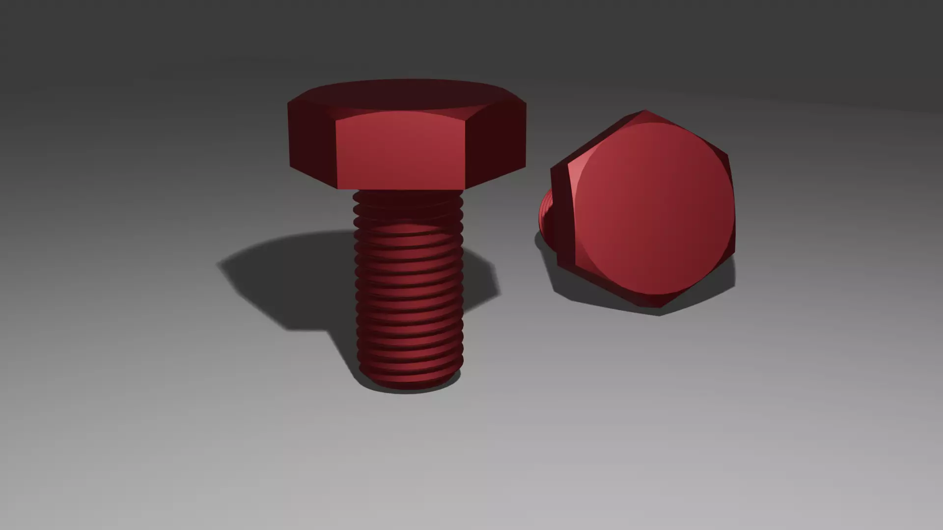 screw Free low-poly 3D model
