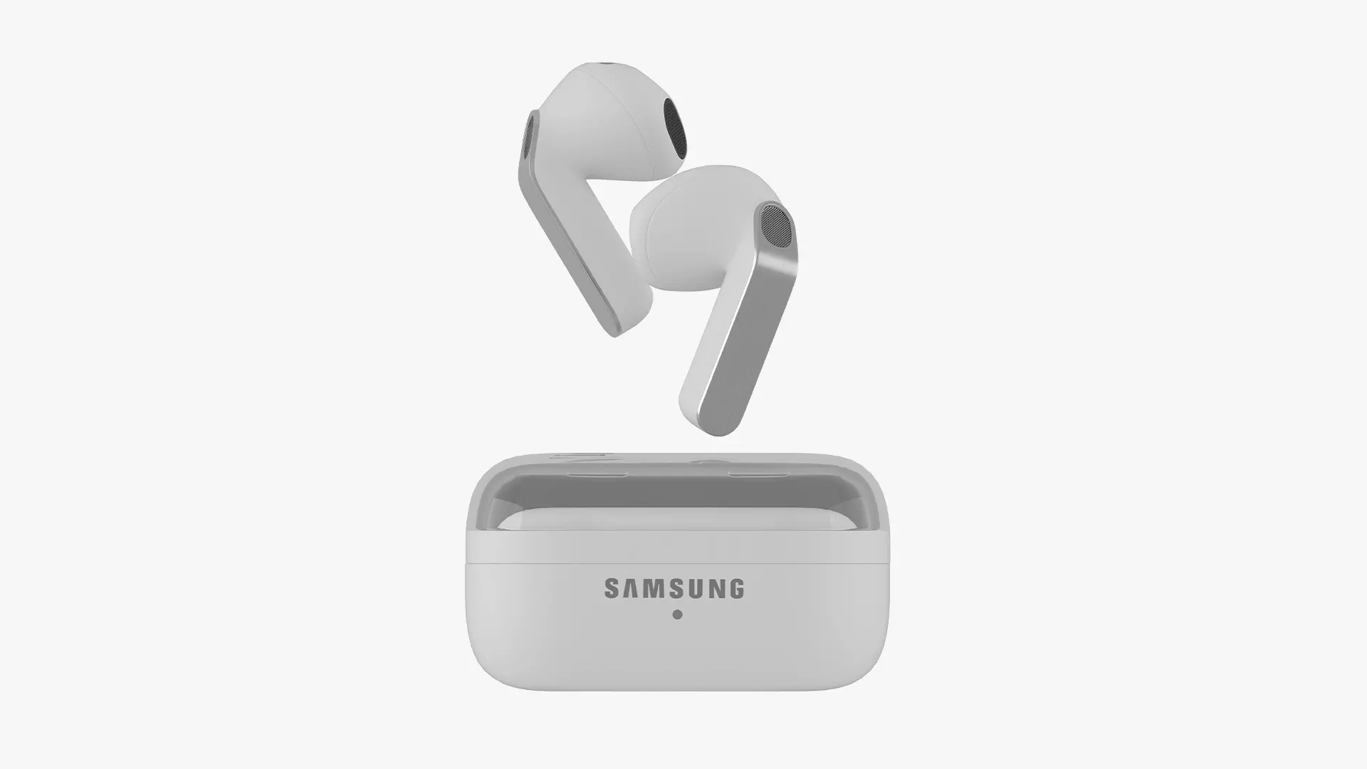 Samsung Galaxy Buds 4 White 3D model