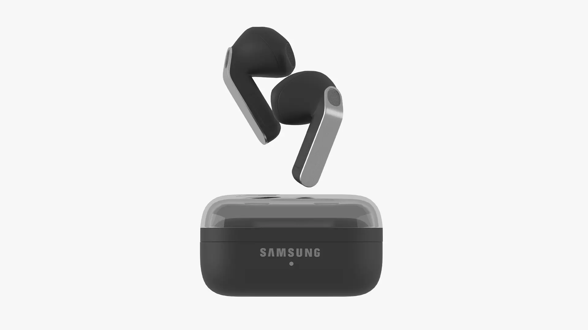 Samsung Galaxy Buds 4 Black 3D model