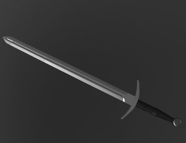 Medieval Bastard Sword