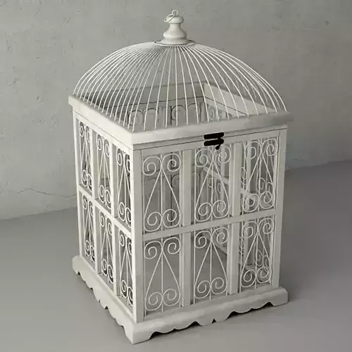 Lars Decorative Cage by ZARA HOME 3D model