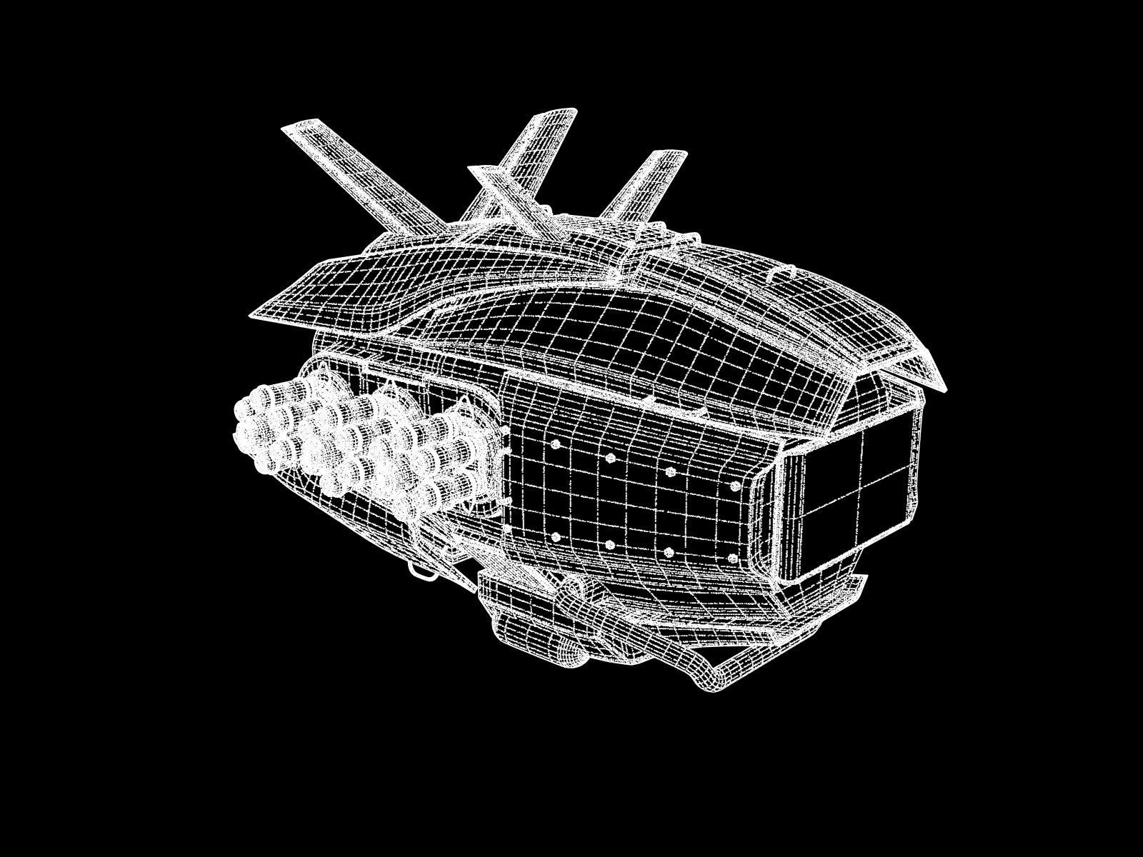 Repair drone 3D model_6