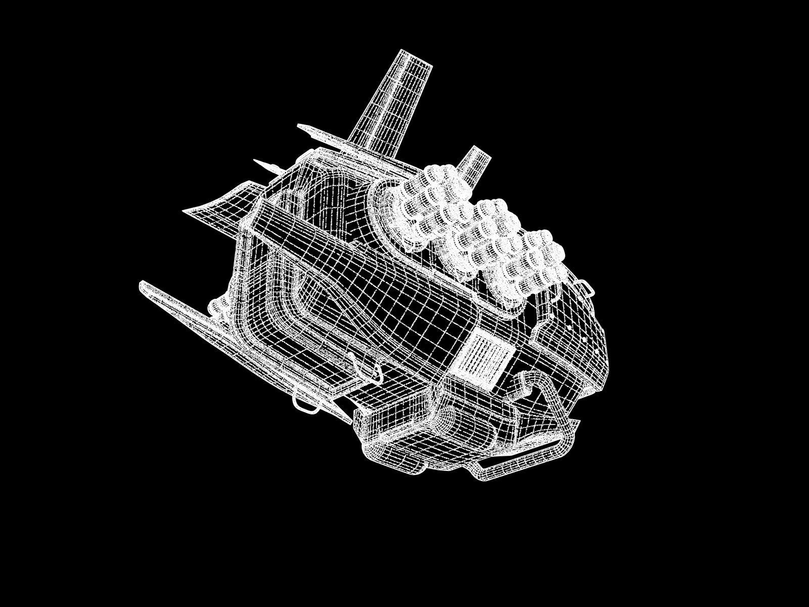 Repair drone 3D model_8