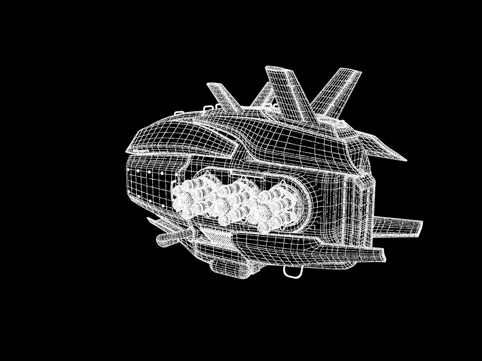 Repair drone 3D model_7