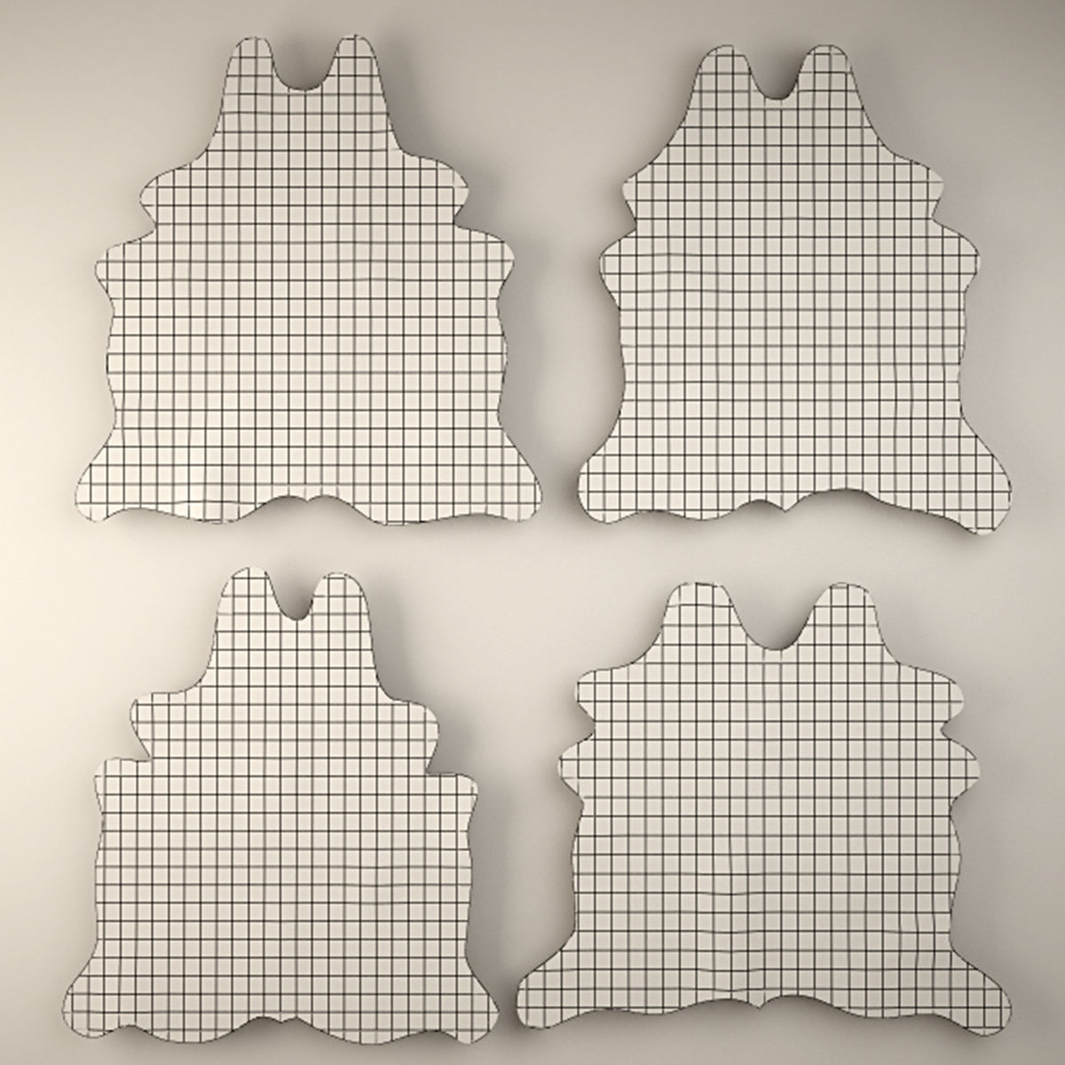 Rugs by ZARA HOME 3D model_1