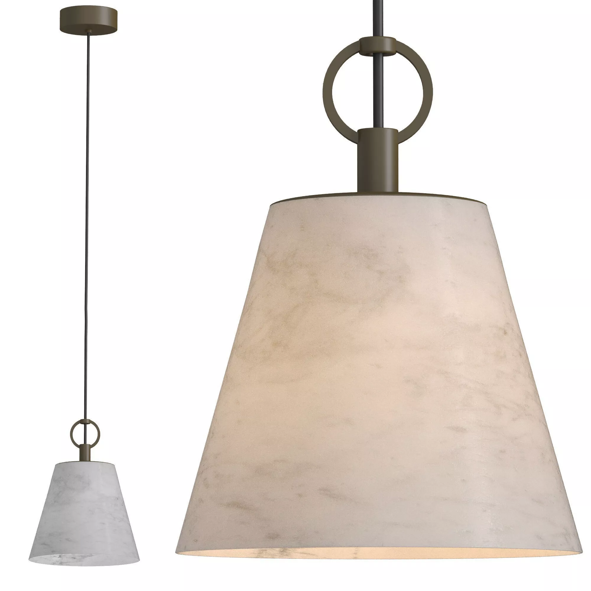 Alba pendant 3D model