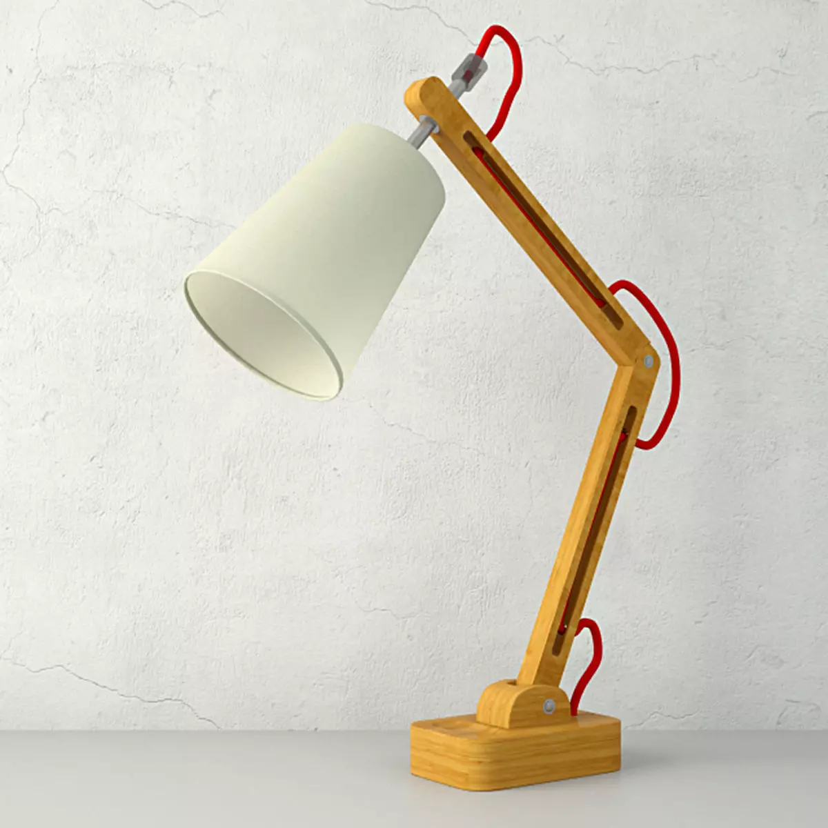 Silva Table Lamp by ZARA HOME 3D model_0