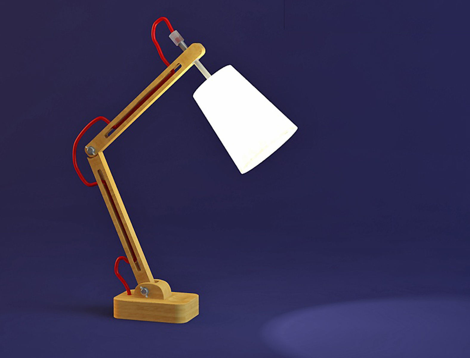 Silva Table Lamp by ZARA HOME 3D model_4