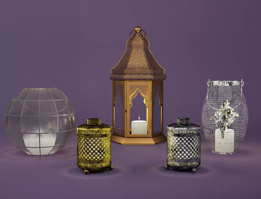 Lanterns by ZARA HOME 3D model