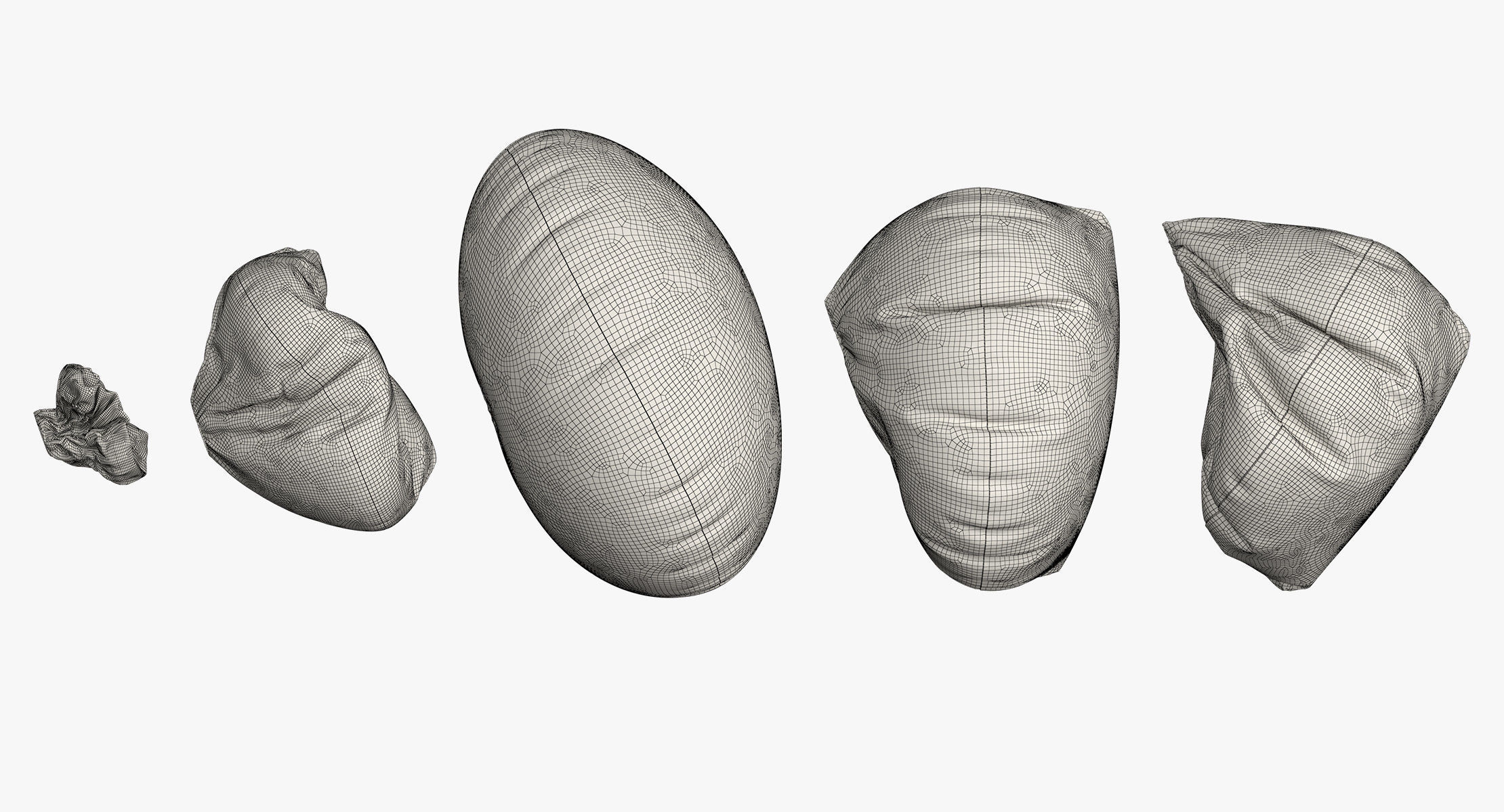 Driver Airbag Animated 3D model_5