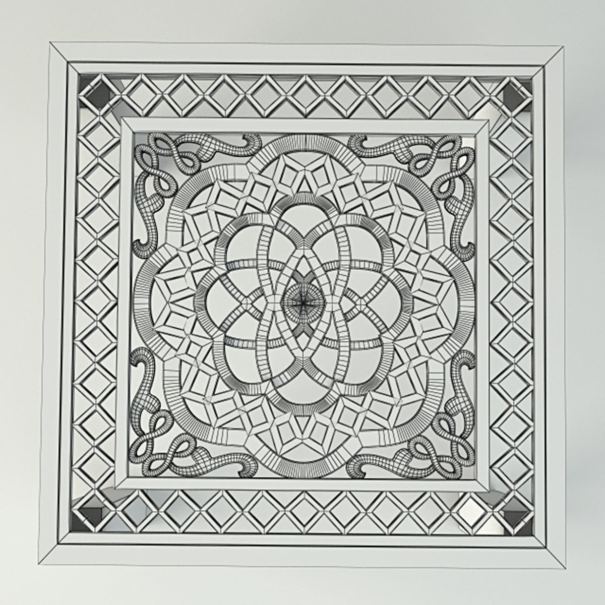 Side Tables by ZARA HOME 3D model_3