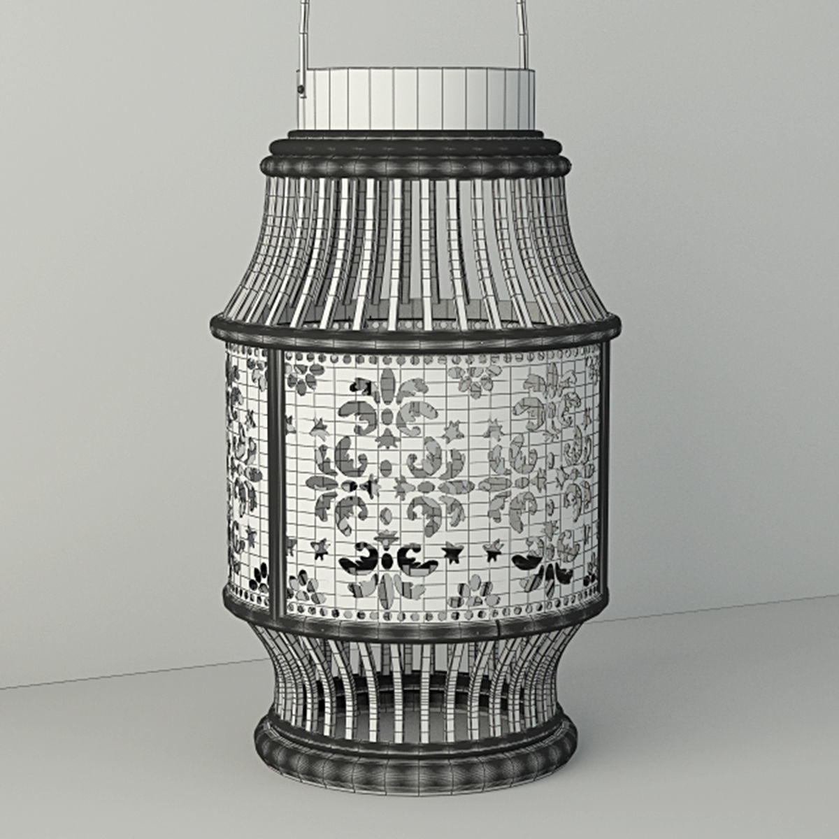 Alli Lantern by ZARA HOME 3D model_4