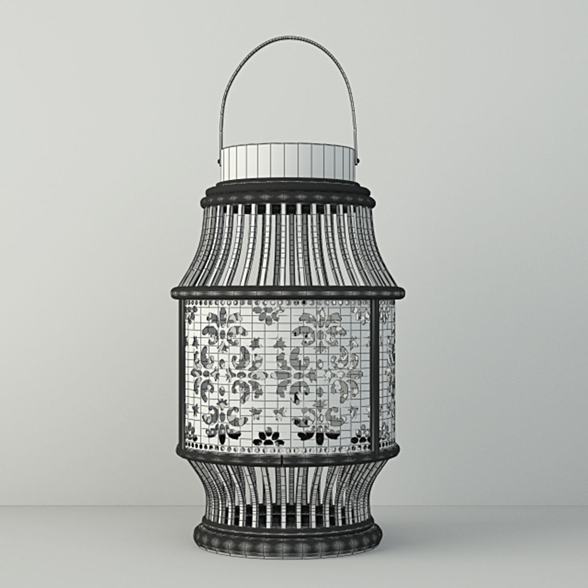 Alli Lantern by ZARA HOME 3D model_2