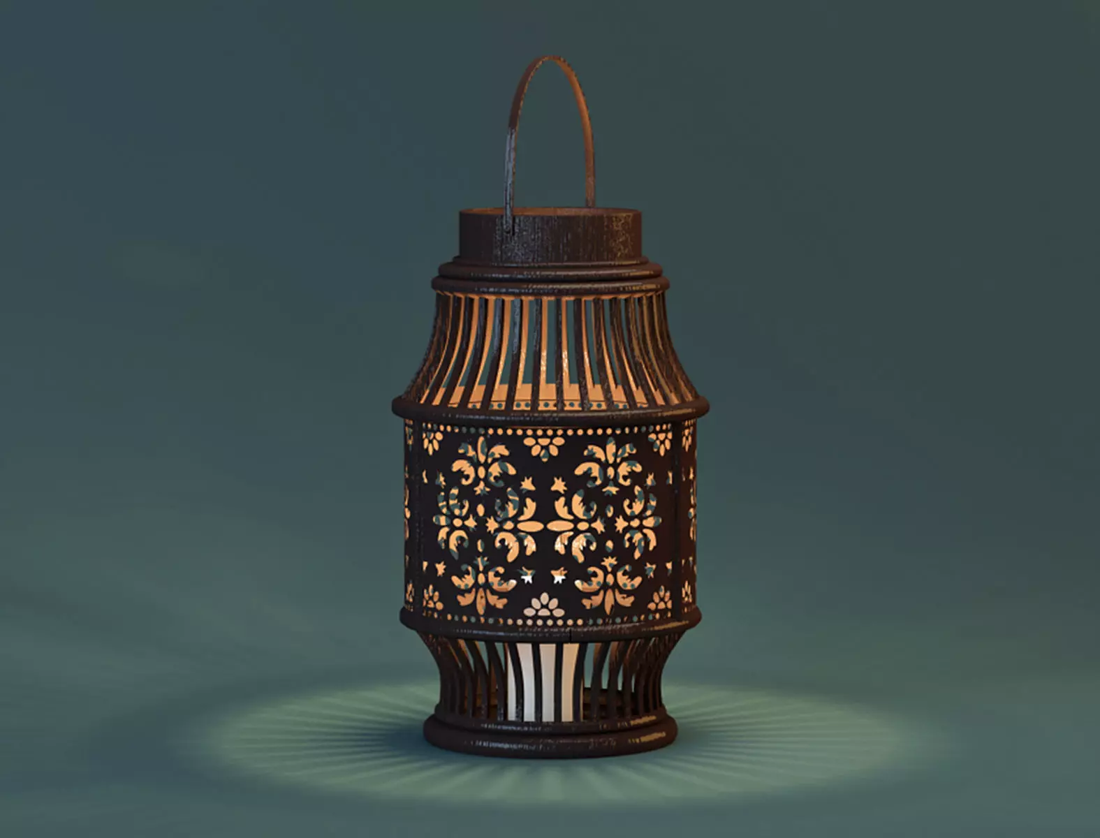 Alli Lantern by ZARA HOME 3D model_0