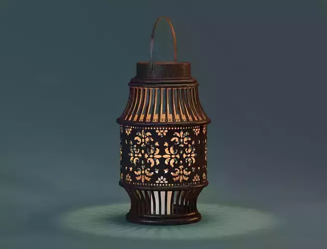 Alli Lantern by ZARA HOME 3D model