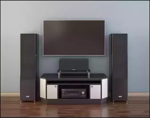 Modern TV Stand 3D model