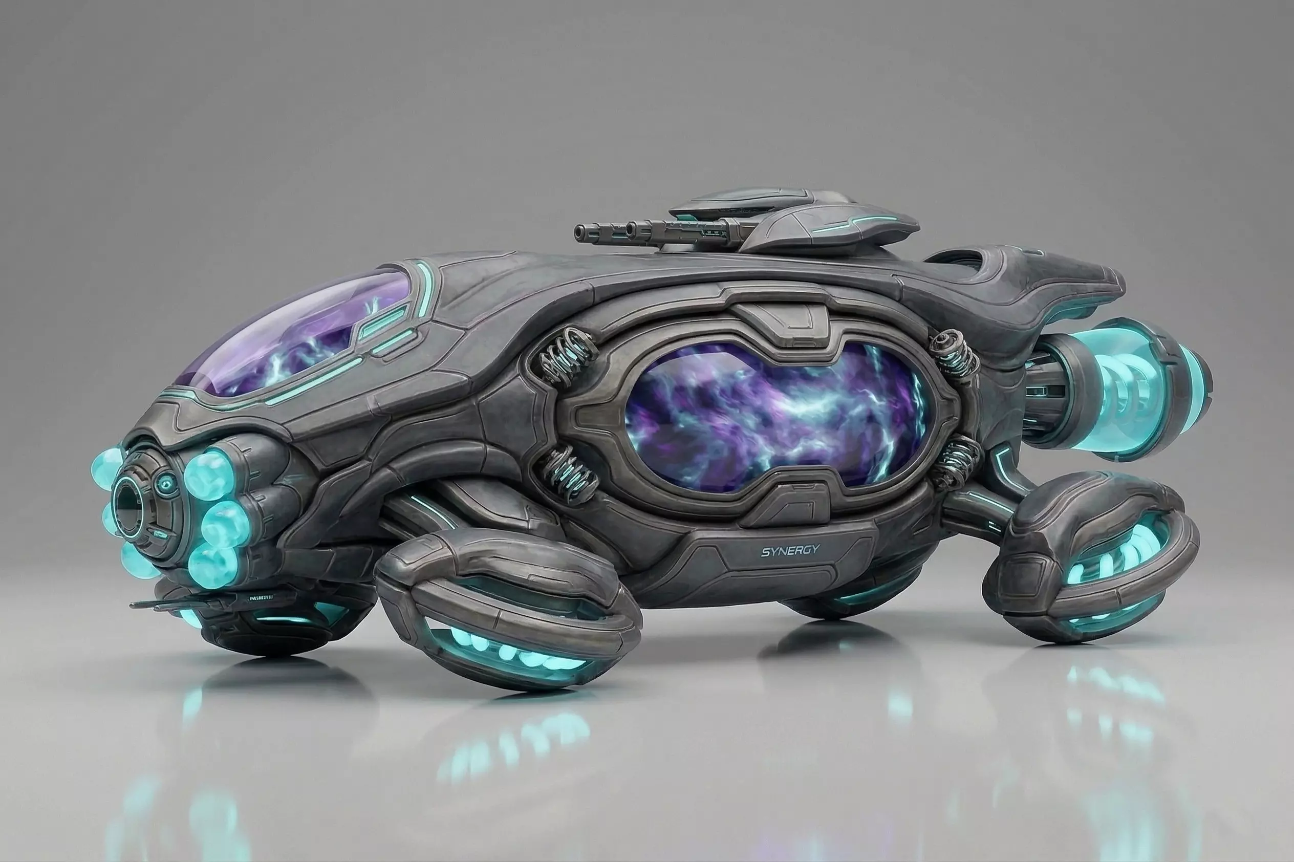 Sci-fi Spaceship Free 3D model