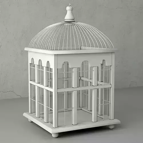 Molly Decorative Cage by ZARA HOME 3D model