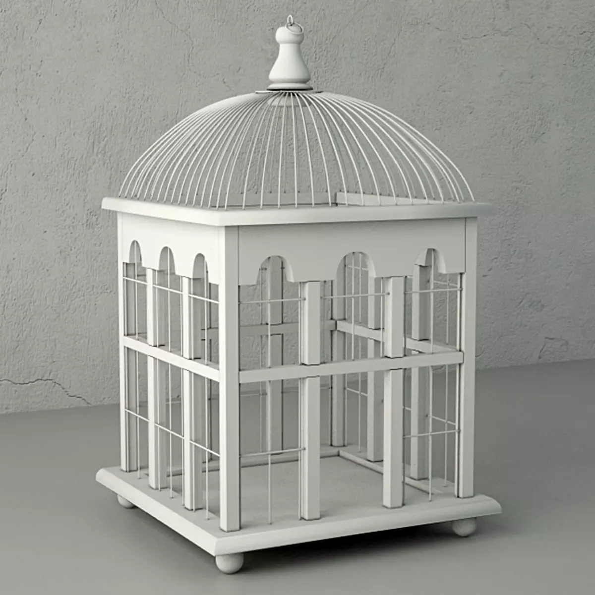 Molly Decorative Cage by ZARA HOME 3D model