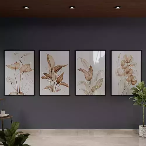 Wall Painting vol 8 set of 4
