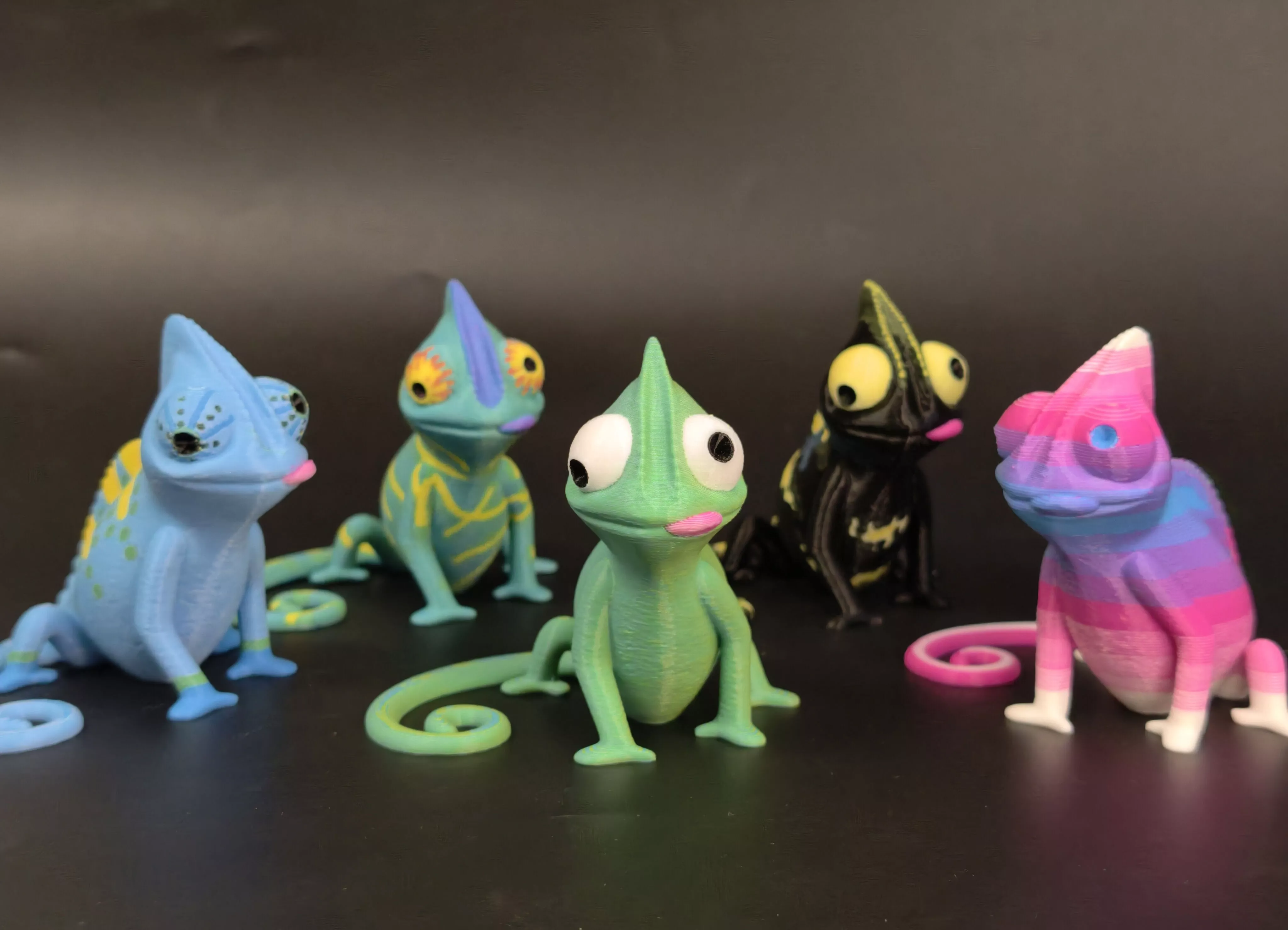 Chameleon Full Spectrum Free 3D print model