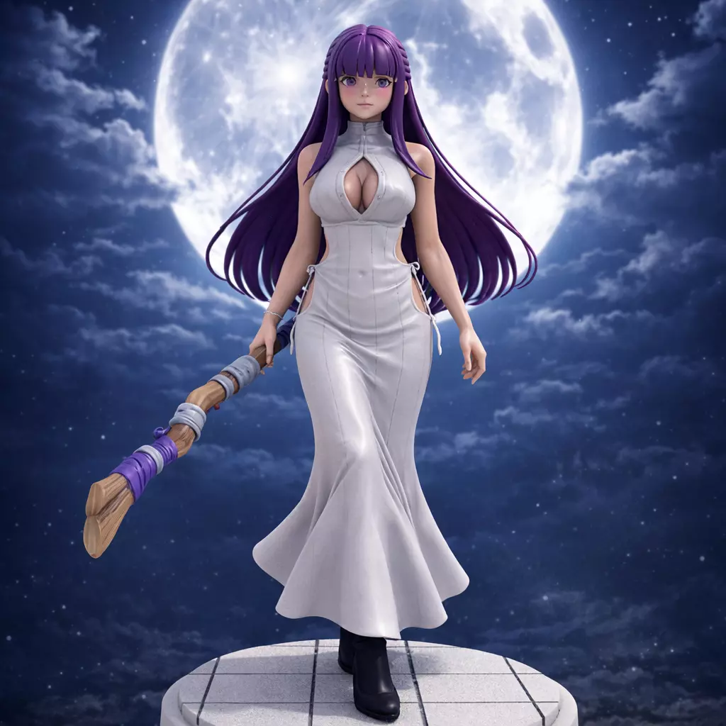 FERN SOUSOU NO FRIEREN STL - ZAEN ART STUDIO 3D print model