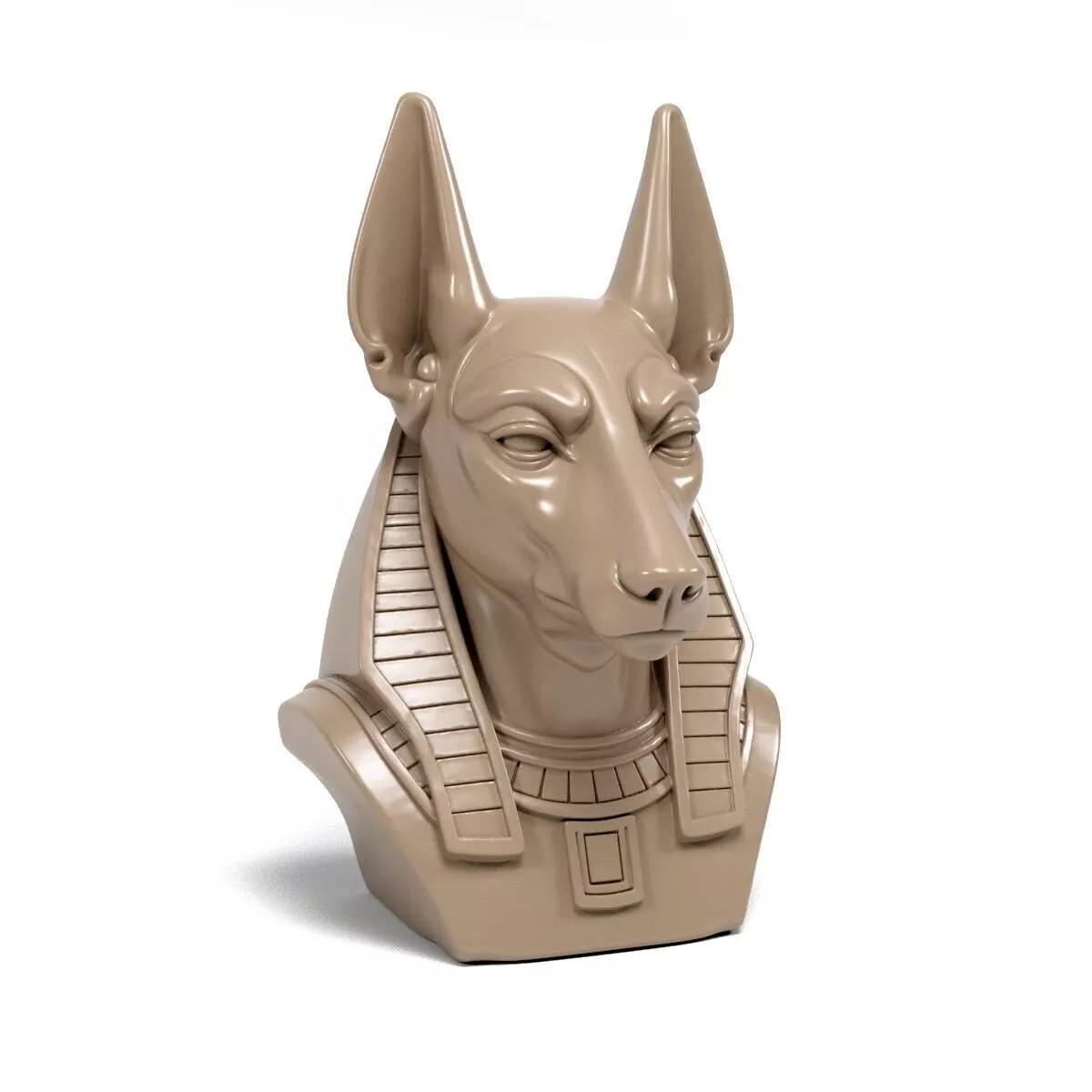 Bust of Anubis 3D print model