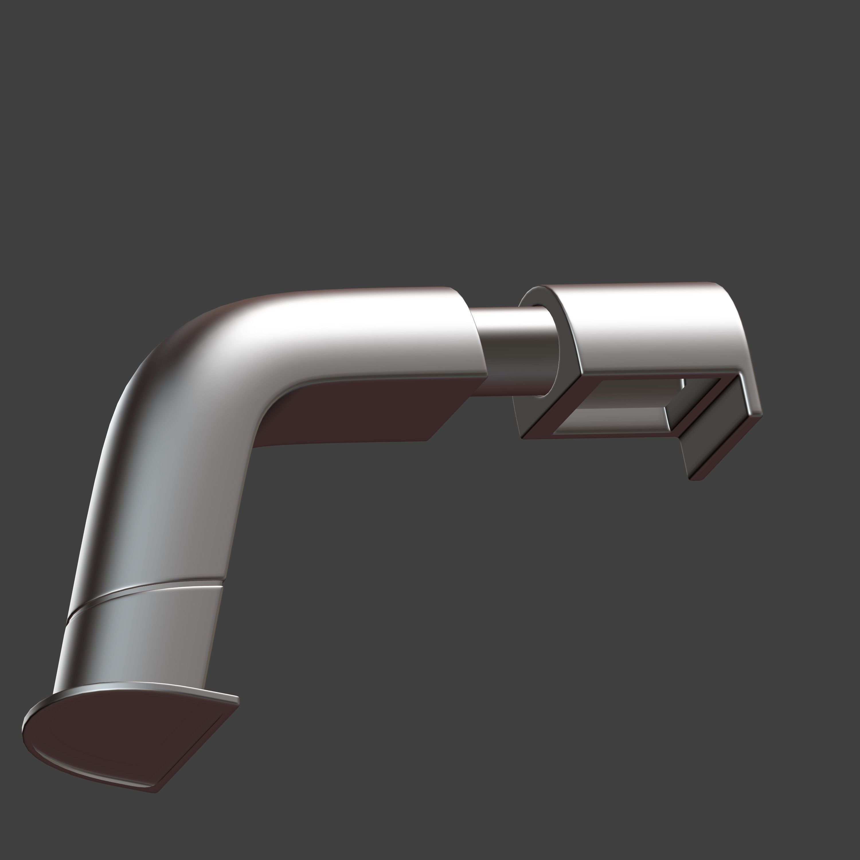 Sink and faucet Free 3D model_4