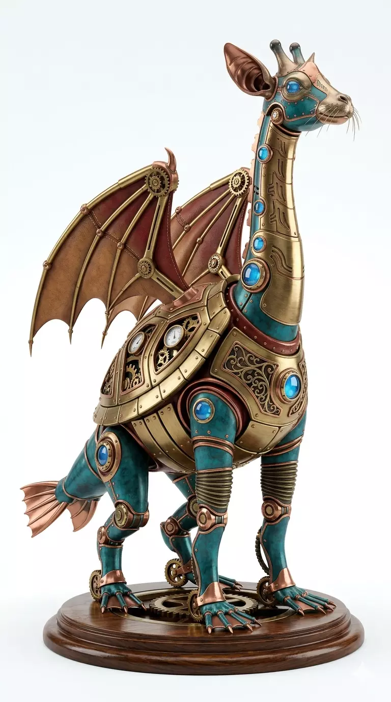 Fantasy Hybrid Creature 3D Model 3D print model