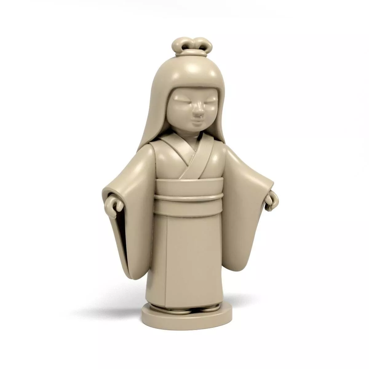 Japanese Figurine 3D print model