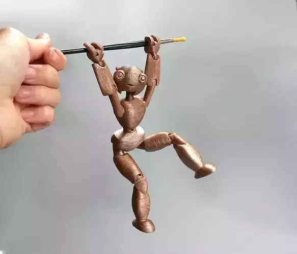 Jointed Robot Free 3D print model