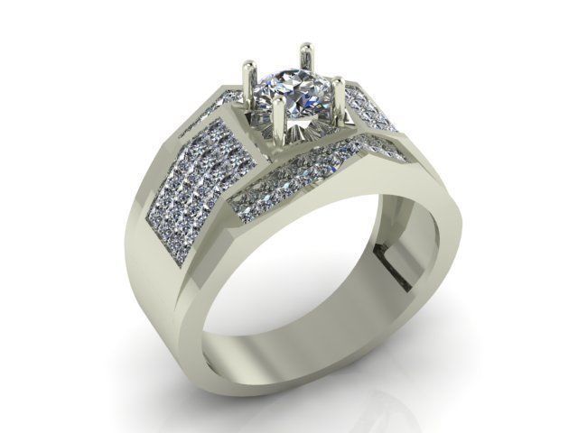 Ring T00168 3D print model_3