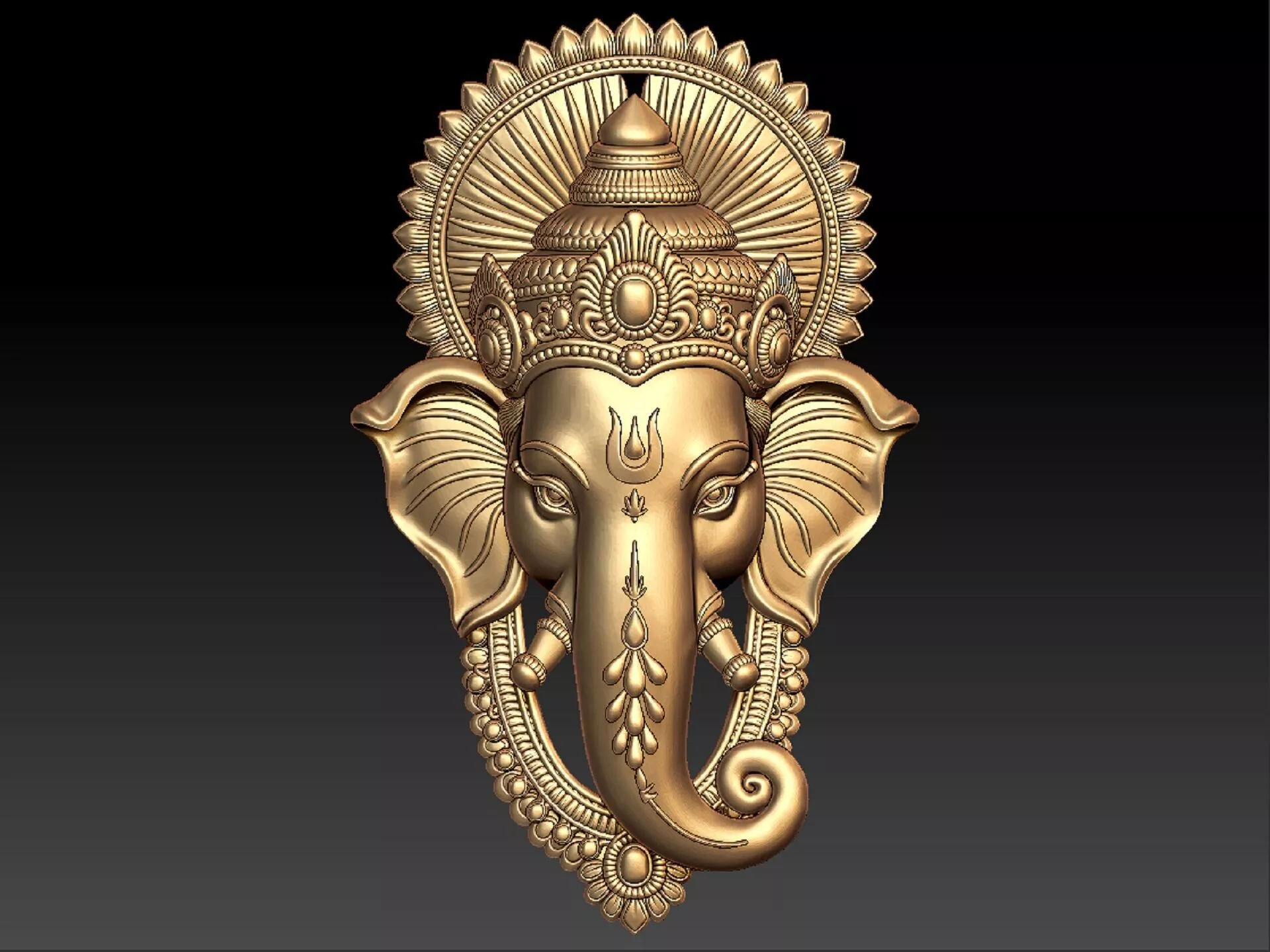 VINAYAGAR PENDENT GANAPATI 3D print model