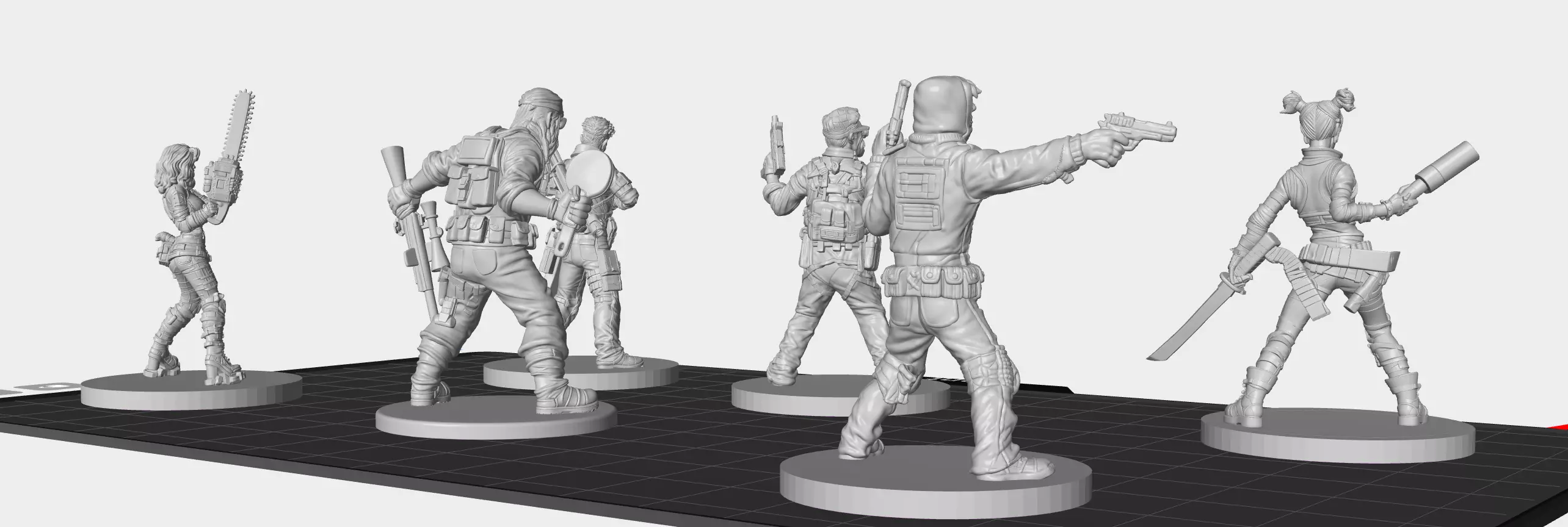 Ultimate Survivors S1 3D print model