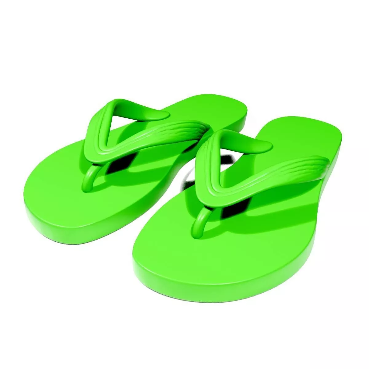 Beach flip-flops 3D print model