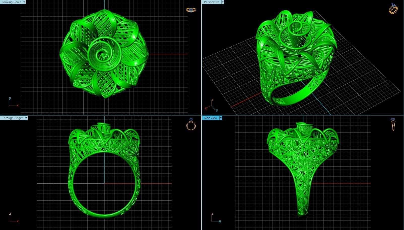 Ring ultra vision 3D print model_4