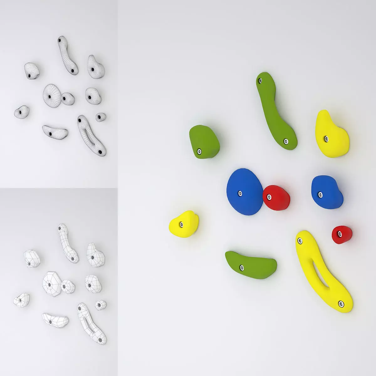 Climbing Hold 3D model