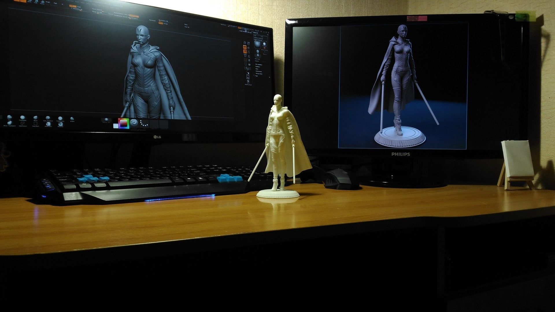 Asajj Ventress - 3d print 3D print model_2
