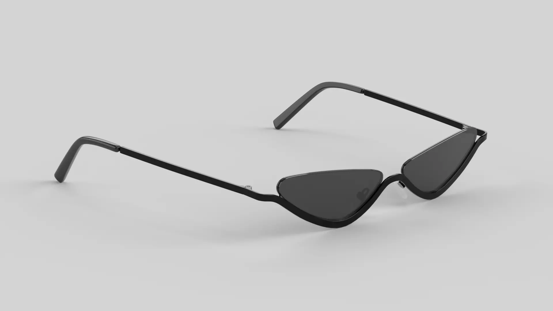 Clifton Eyewear Glasses Low-poly 3D model