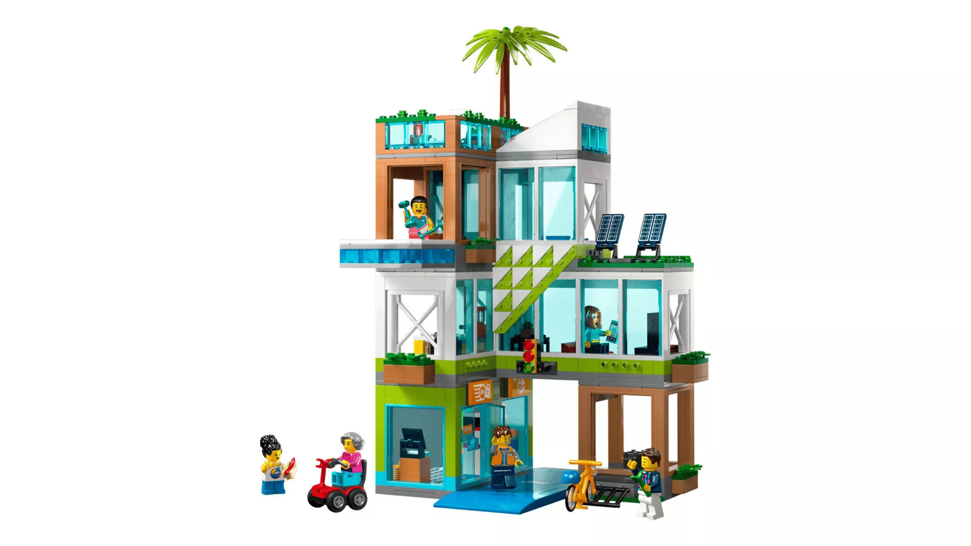 TwindBricks3D - 60365 Apartment Building 3D print model