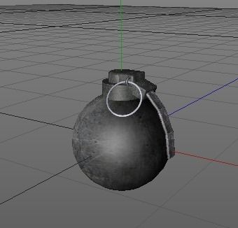 grenade 3D model_0